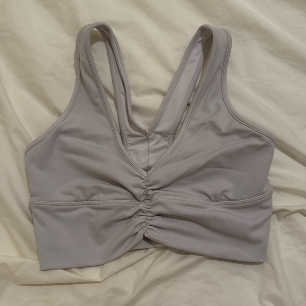 Alo Wild Thing Bra in White